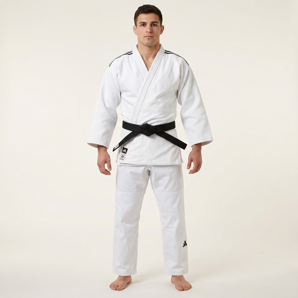 IJF Champion 3 Slim Fit with Stripes – Judo Gear USA