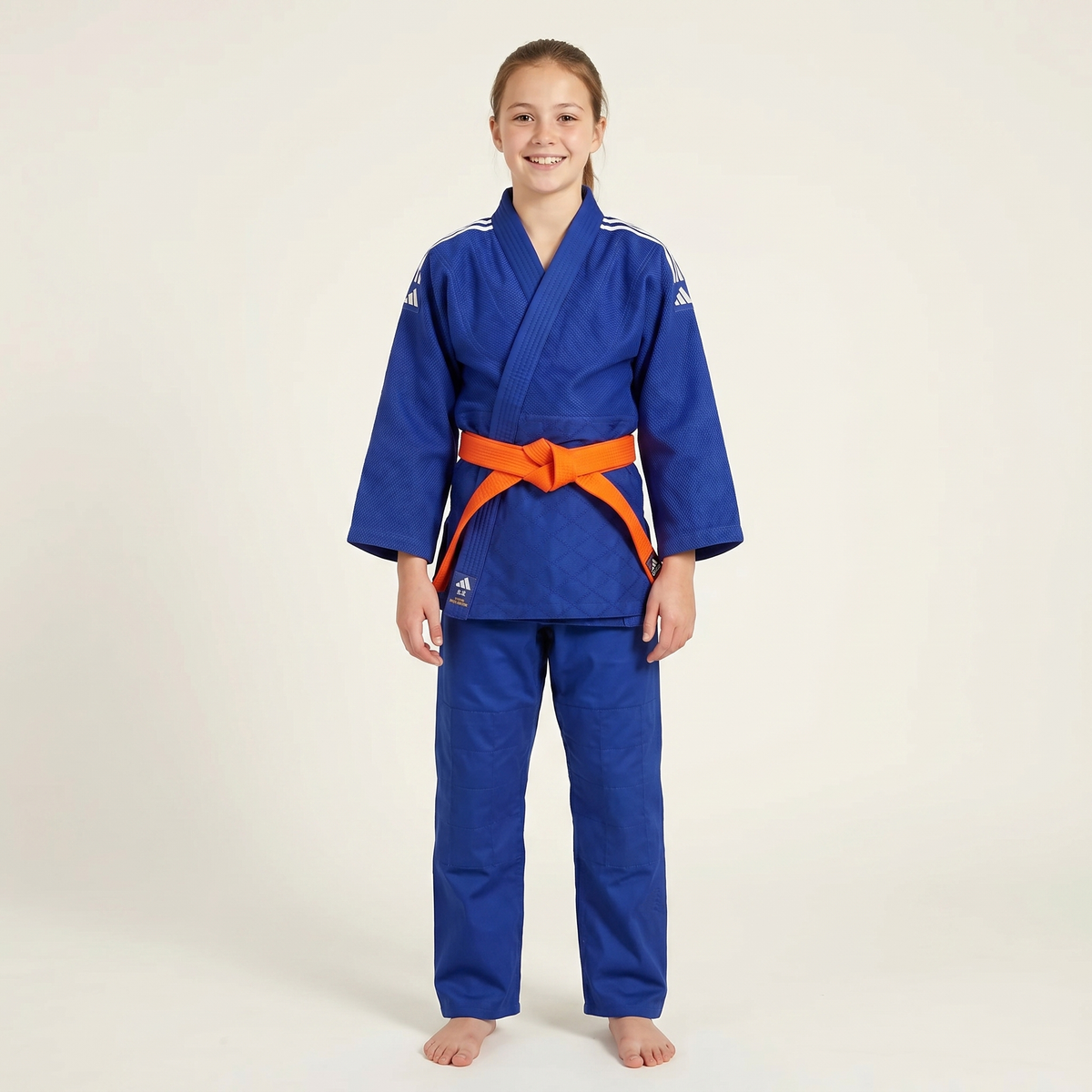 blue judo dress 14 oz Hayashi Single Weave Judo Uniform - Blue, 6