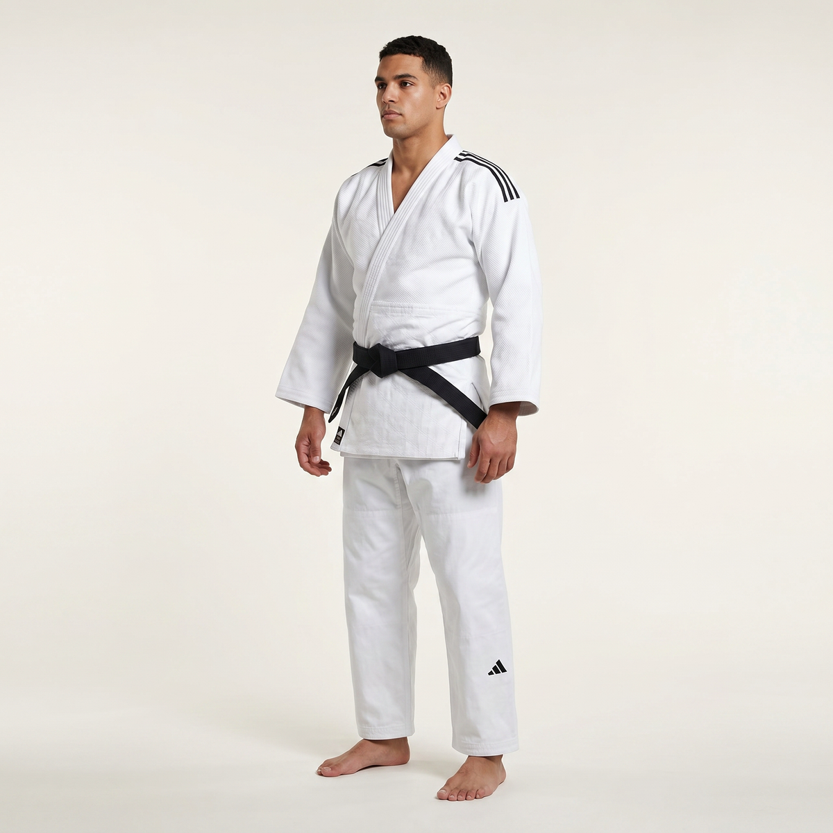 J690 Quest with Black and White Stripes – Judo Gear USA