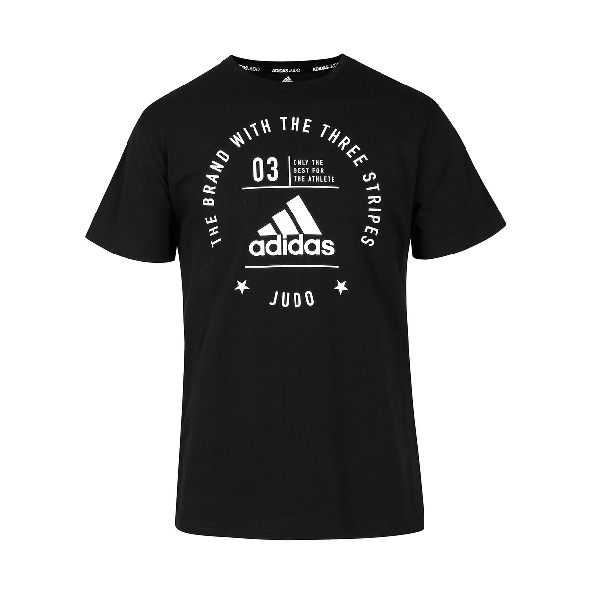 Adidas Judo T-Shirt Black and White – Judo Gear USA
