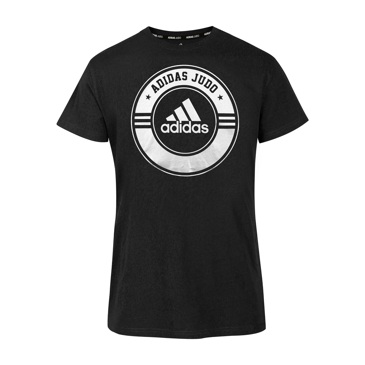 adidas gear Adidas Community T-Shirt Black and White – Judo Gear USA