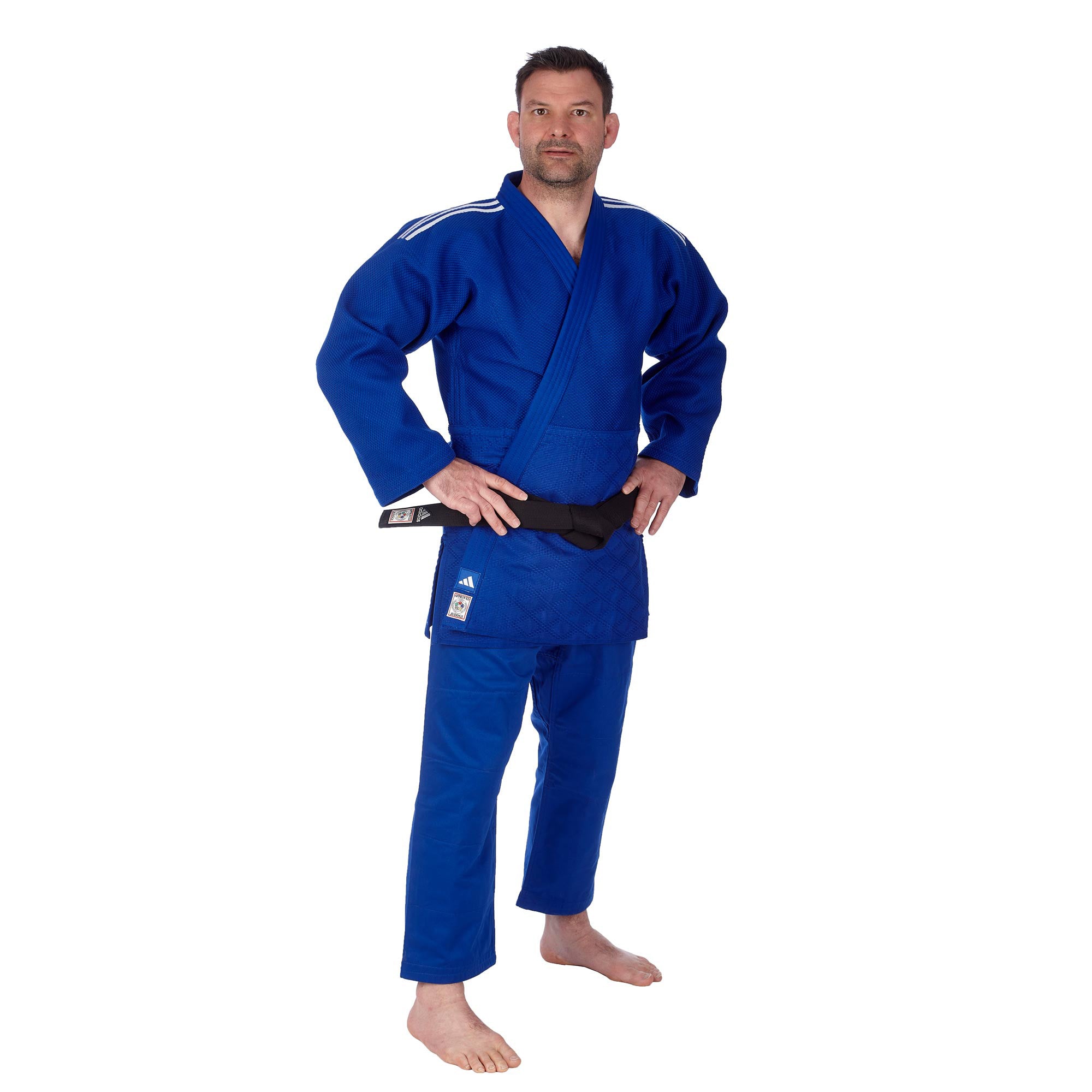 IJF Champion 3 Slim Fit with Stripes – Judo Gear USA IJF Champion 3 Slim Fit with Stripes – Judo Gear USA